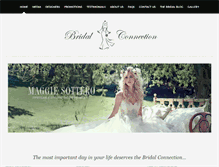 Tablet Screenshot of bridalconnectionsa.com